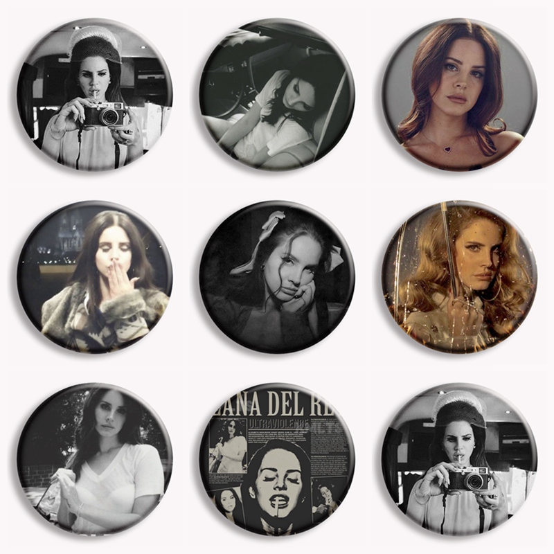 Collectible Vintage Photos - I Love Luna Pin foto Retro