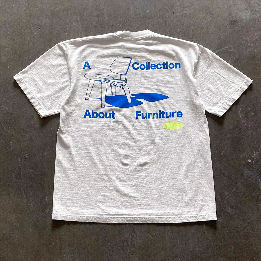 Collectible Vintage T Shirts - Koleksi kaus motif kursi Vintage uniseks