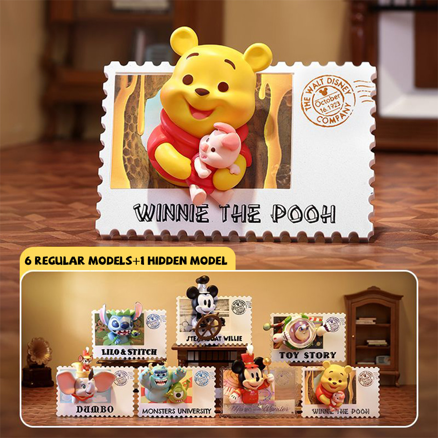 Vintage Disney Collectible - MINISO Disney Blind Box Seri Stempel