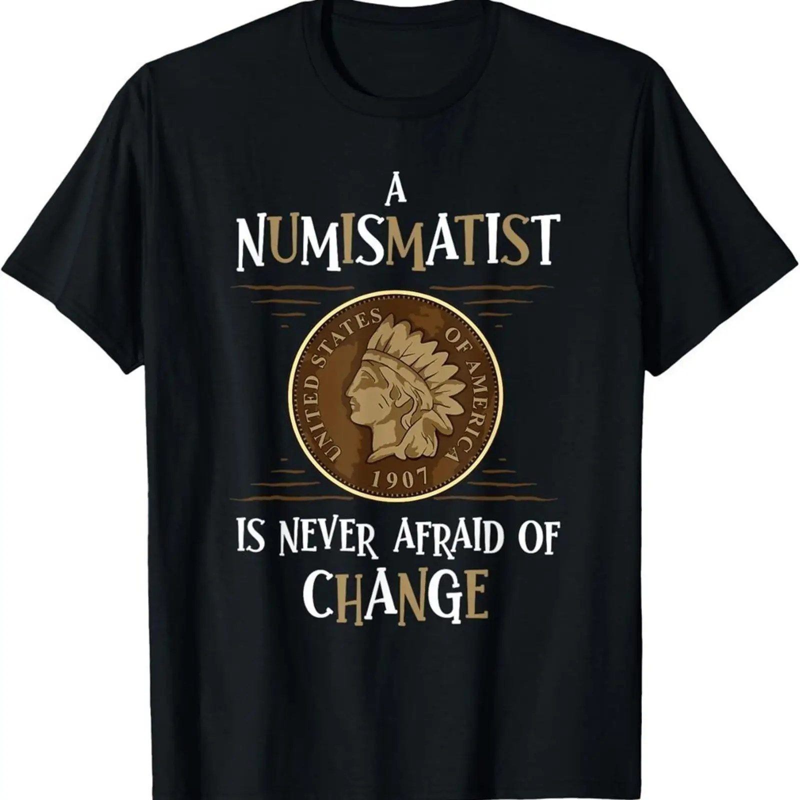 Collectible Vintage T Shirts - Kaos Hitam Numismatik Lucu Desain Koleksi