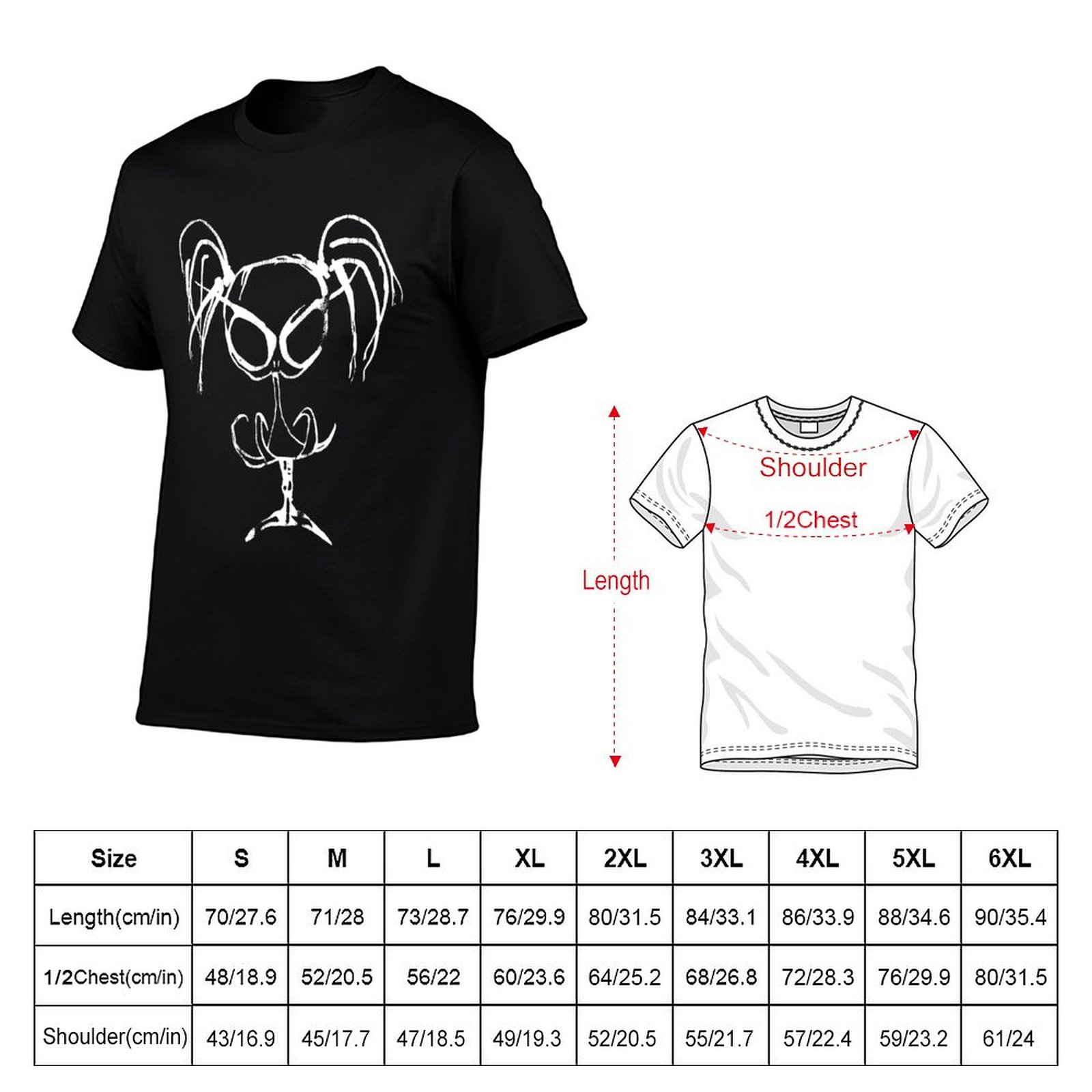 Kaus Playful Cute But Dead Col - Collectible Vintage T Shirts ulasan dan harga