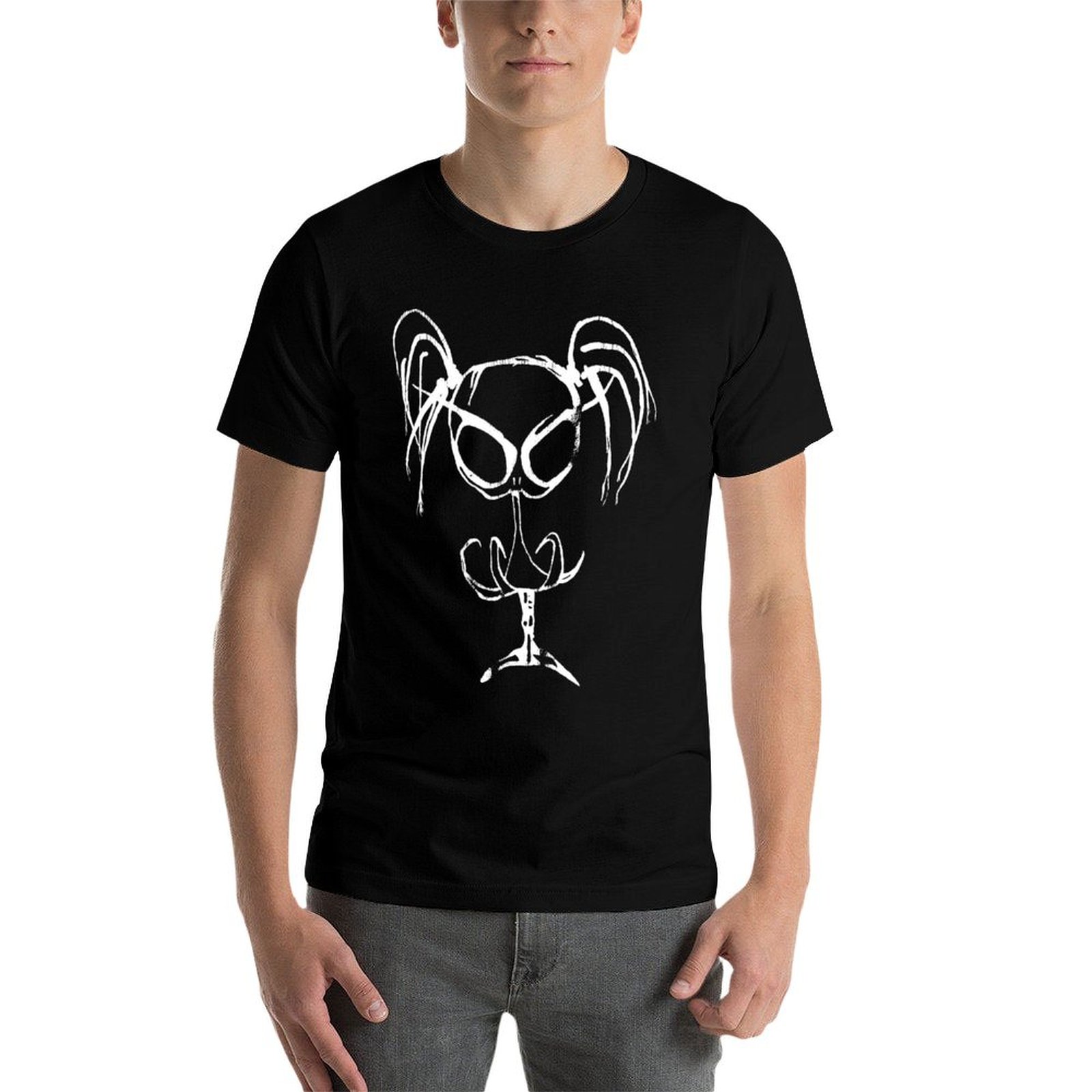 Kaus Playful Cute But Dead Col - Collectible Vintage T Shirts ulasan dan harga