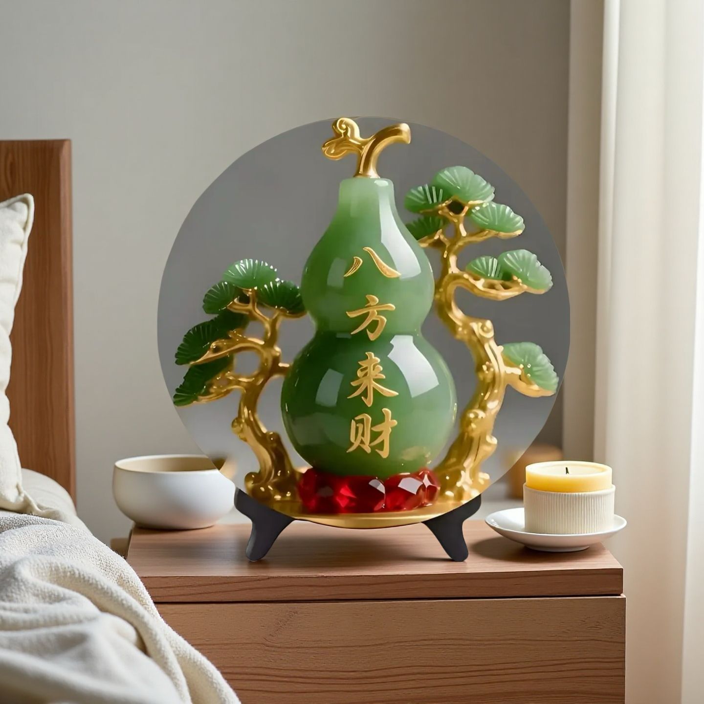 Patung Labu Giok Alami Dekoras - Vintage Collectible Christmas Ornaments ulasan dan harga
