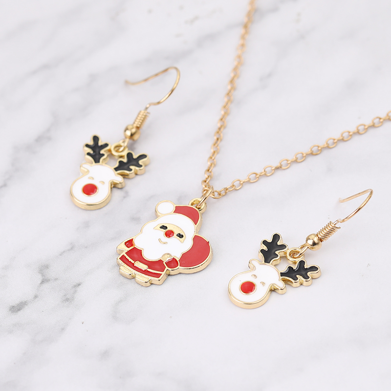 Koleksi Natal Set perhiasan ru - Vintage Collectible Santa ulasan dan harga