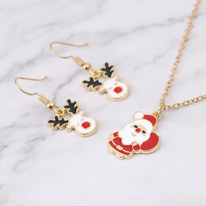 Koleksi Natal Set perhiasan ru - Vintage Collectible Santa ulasan dan harga