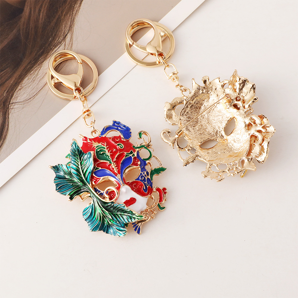Gantungan Kunci Topeng Emas Ka - Vintage Collectible Accessories ulasan dan harga