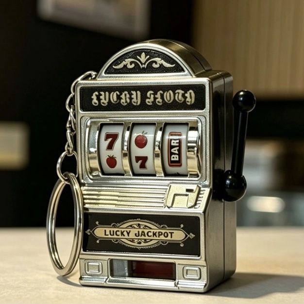 Gantungan Kunci Mesin Slot Bua - Vintage Collector ulasan dan harga