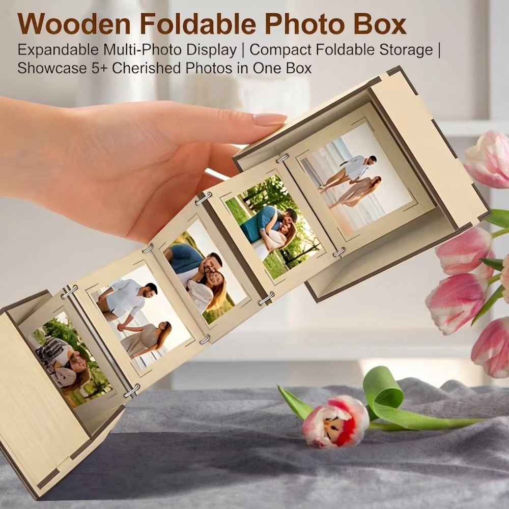 Kotak Penyimpanan Foto Kayu Li - Collectible Vintage Photos ulasan dan harga