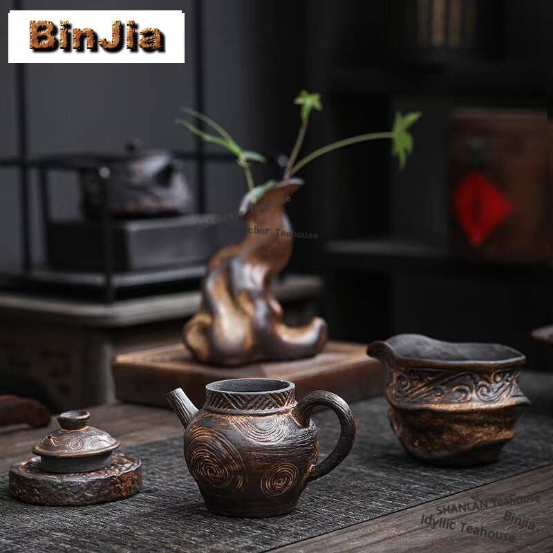 Teko lumpur batu tua Jepang te - Vintage Collectible Accessories ulasan dan harga