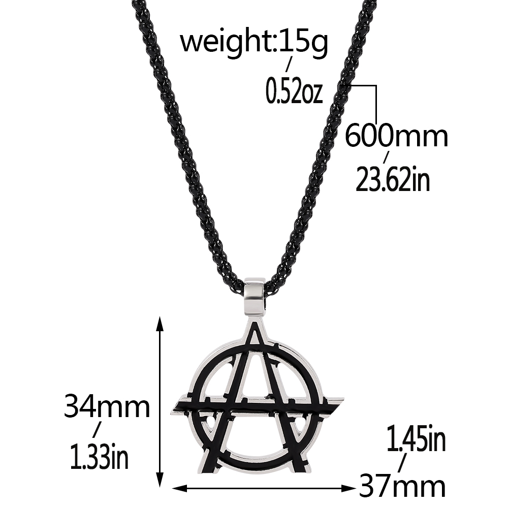 Kalung Logo Huruf A Simbol Fil - Vintage Collector ulasan dan harga