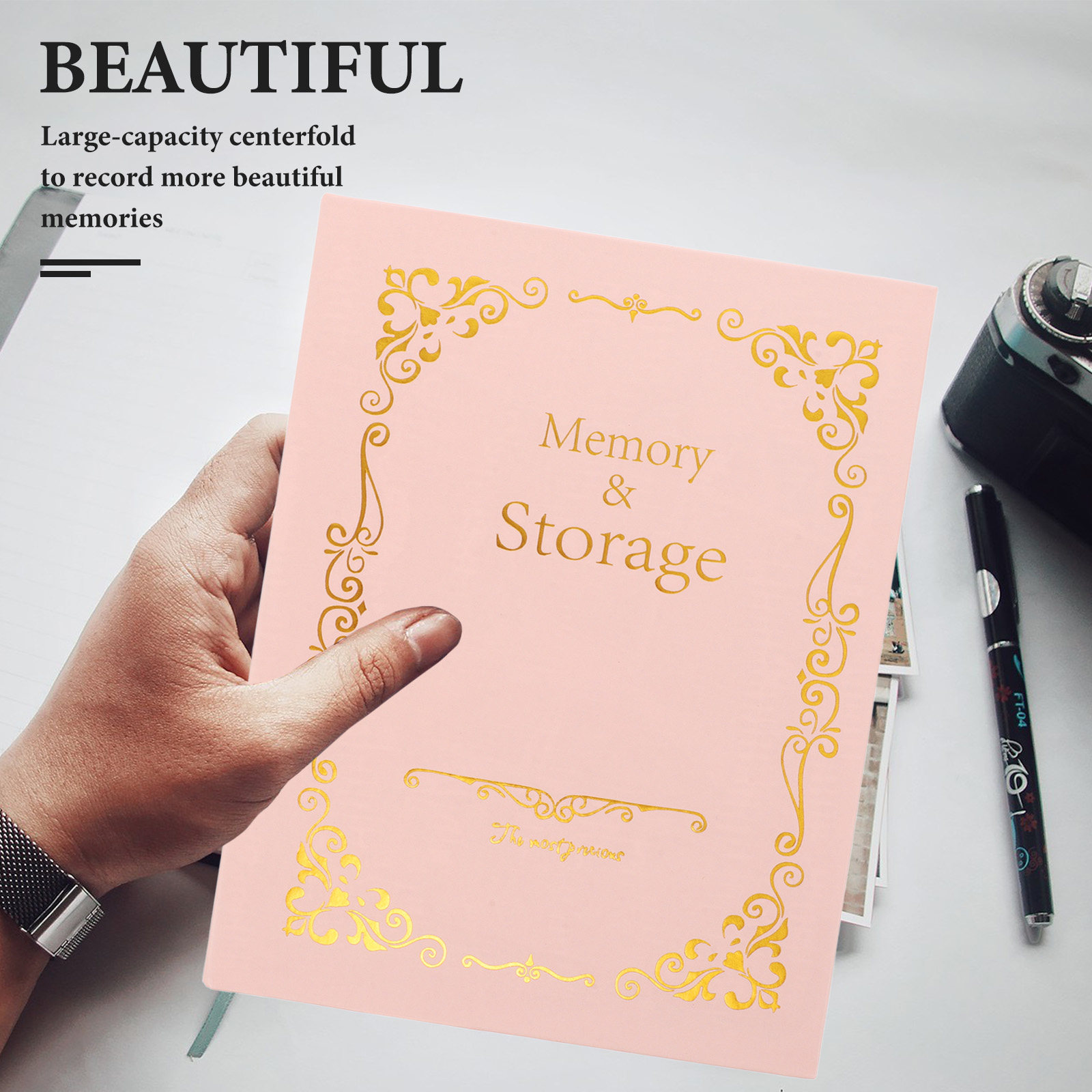 Album Foto Berlapis Emas Desai - Collectible Vintage Photos ulasan dan harga