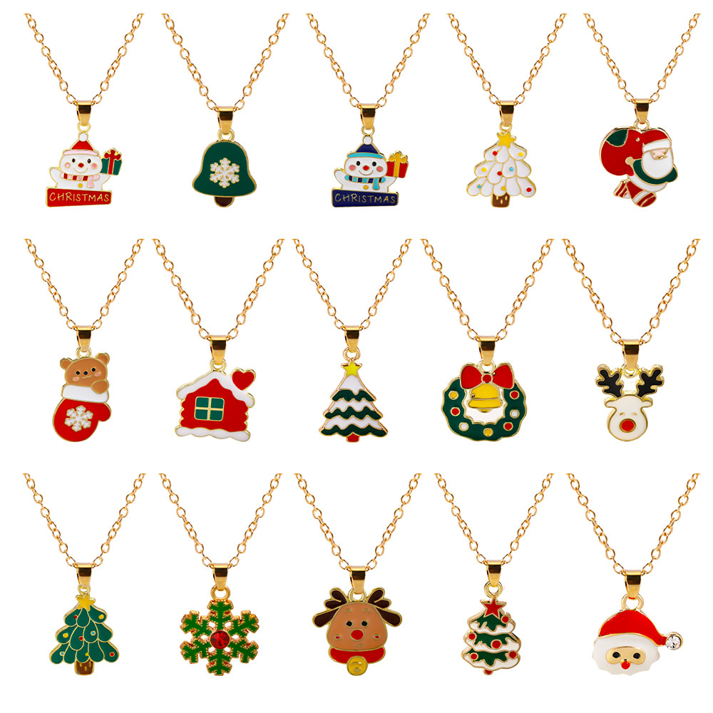 Koleksi Natal 33 gaya kalung p - Vintage Collectible Santa ulasan dan harga