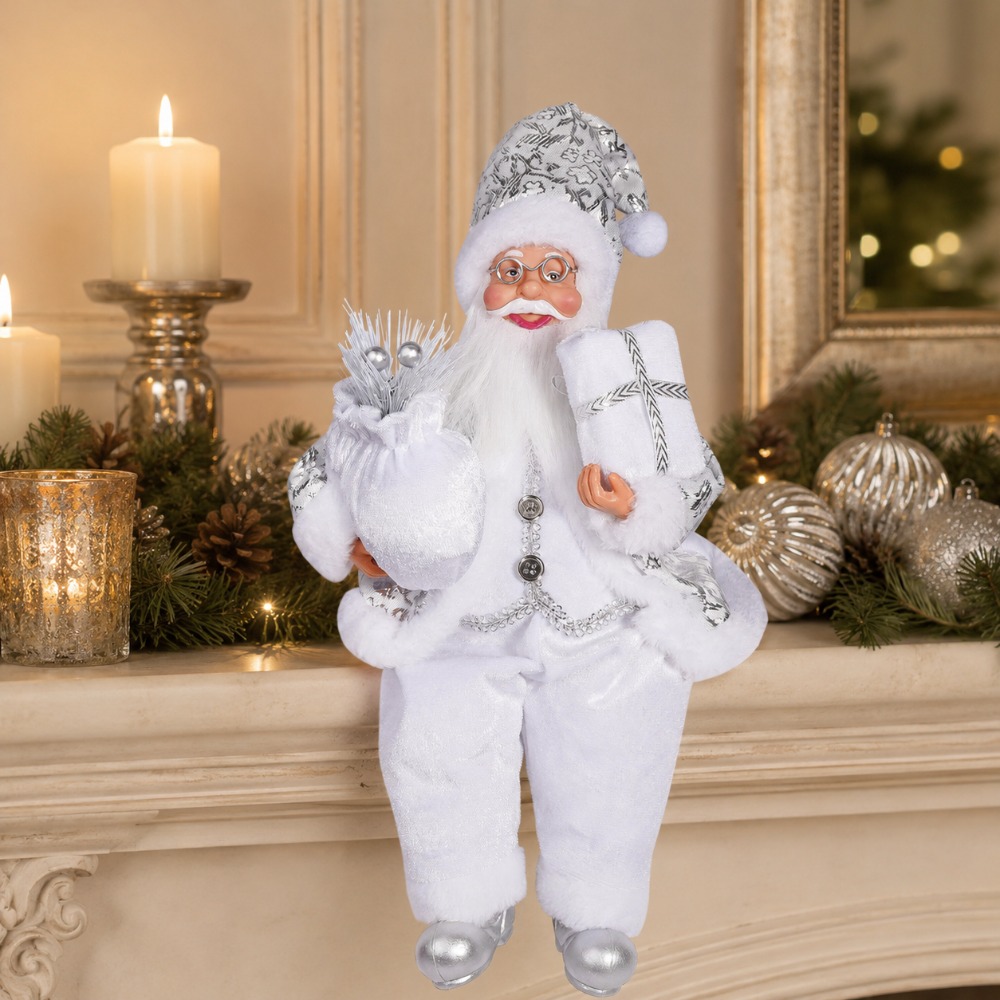 1 buah Barang Dekoratif Santa  - Vintage Collectible Santa ulasan dan harga