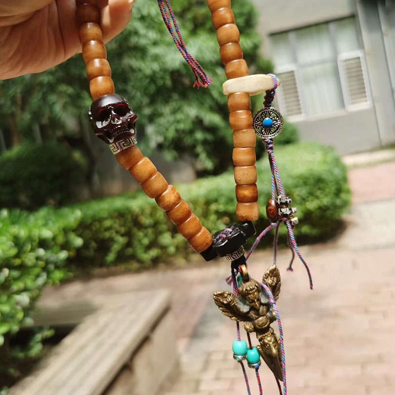 Manik-manik tulang unta vintag - Vintage Collectible Accessories ulasan dan harga