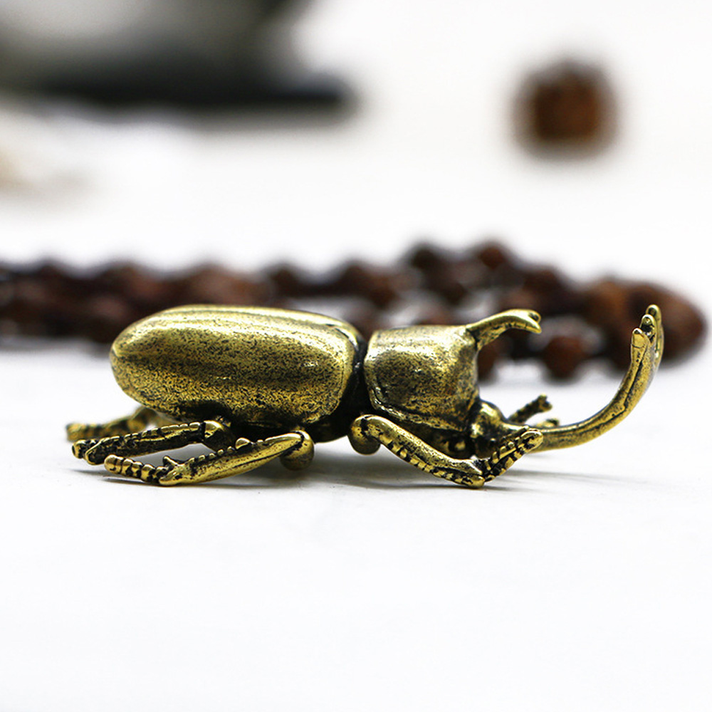 Patung Kumbang Kuningan Antik, - Vintage Collectible Christmas Ornaments ulasan dan harga