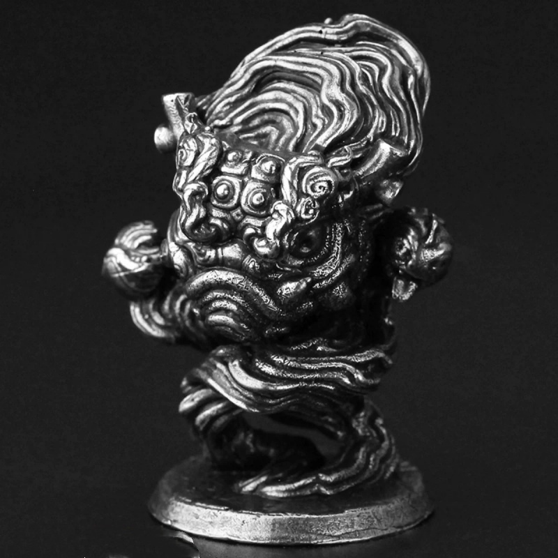 Patung Miniatur Singa Cina Tem - Vintage Collectible Christmas Ornaments ulasan dan harga
